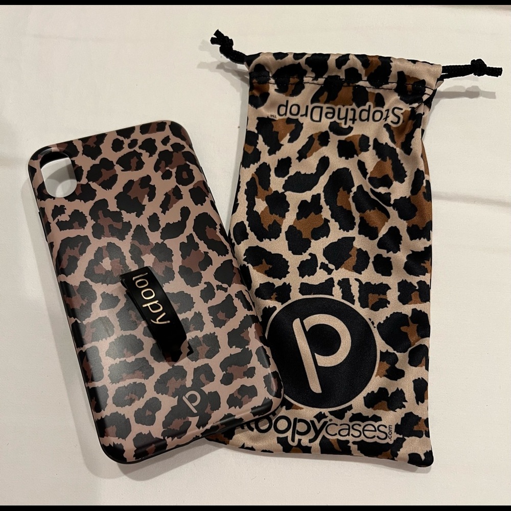 IPhone XS Max case in leopard.